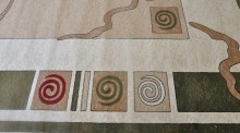  d077 - CREAM-GREEN -  OLYMPOS 