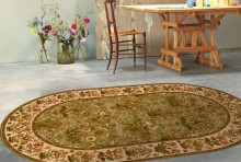   Isfahan Oval Olandia olive 
