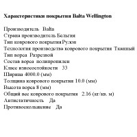   Wellington Balta 