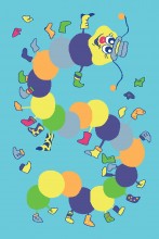   Funky Top IWO azure