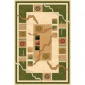  d077 - CREAM-GREEN -  OLYMPOS 