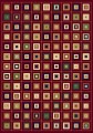  d148 - RED -  BUHARA 