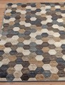  D579 - BEIGE-BLUE -  -  MATRIX 